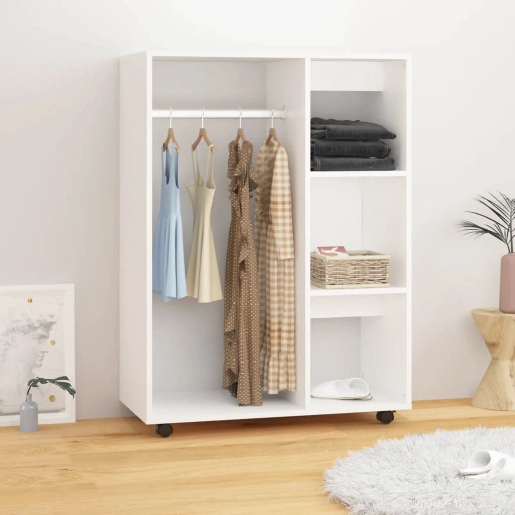 vidaXL Wardrobe Smoked Oak 80x40x110 cm Engineered Wood by vidaXL