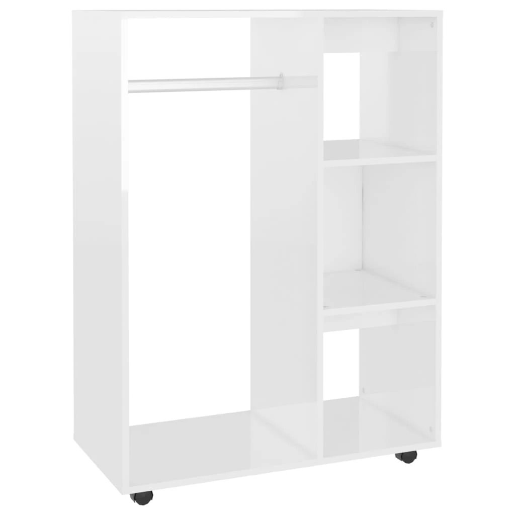vidaXL Wardrobe Smoked Oak 80x40x110 cm Engineered Wood by vidaXL