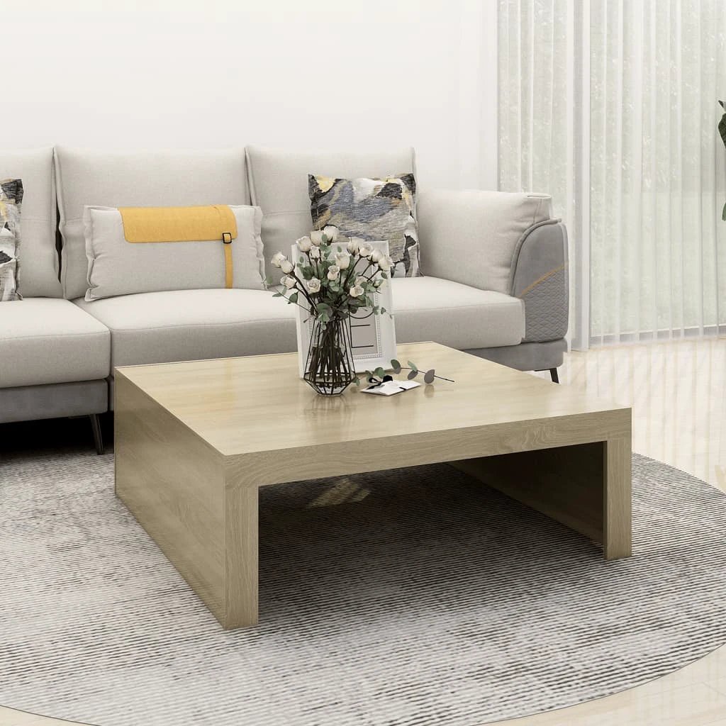 vidaXL VidaXL Coffee Table 100x100x35 cm Engineered Wood - Coffee Table