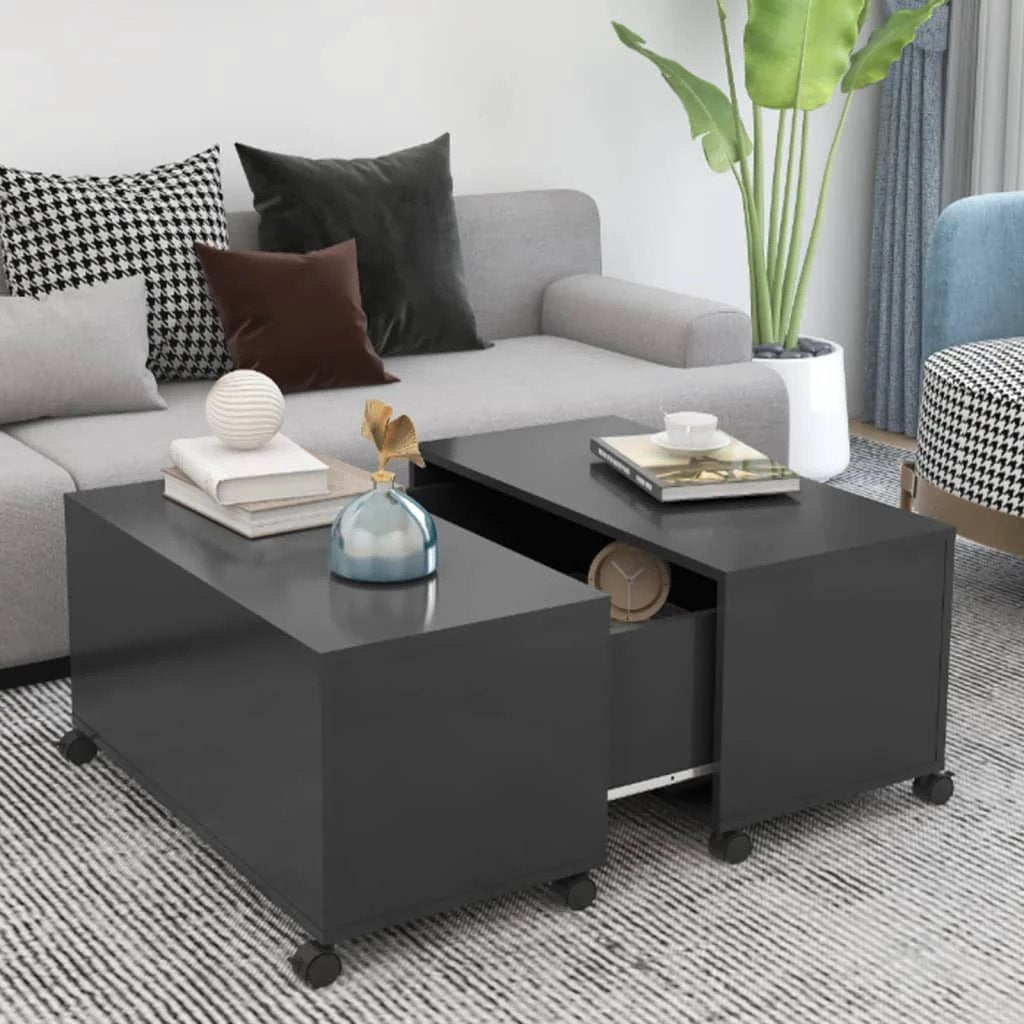 vidaXL vidaXL Coffee Table 75x75x38 cm Engineered Wood - Coffee Table