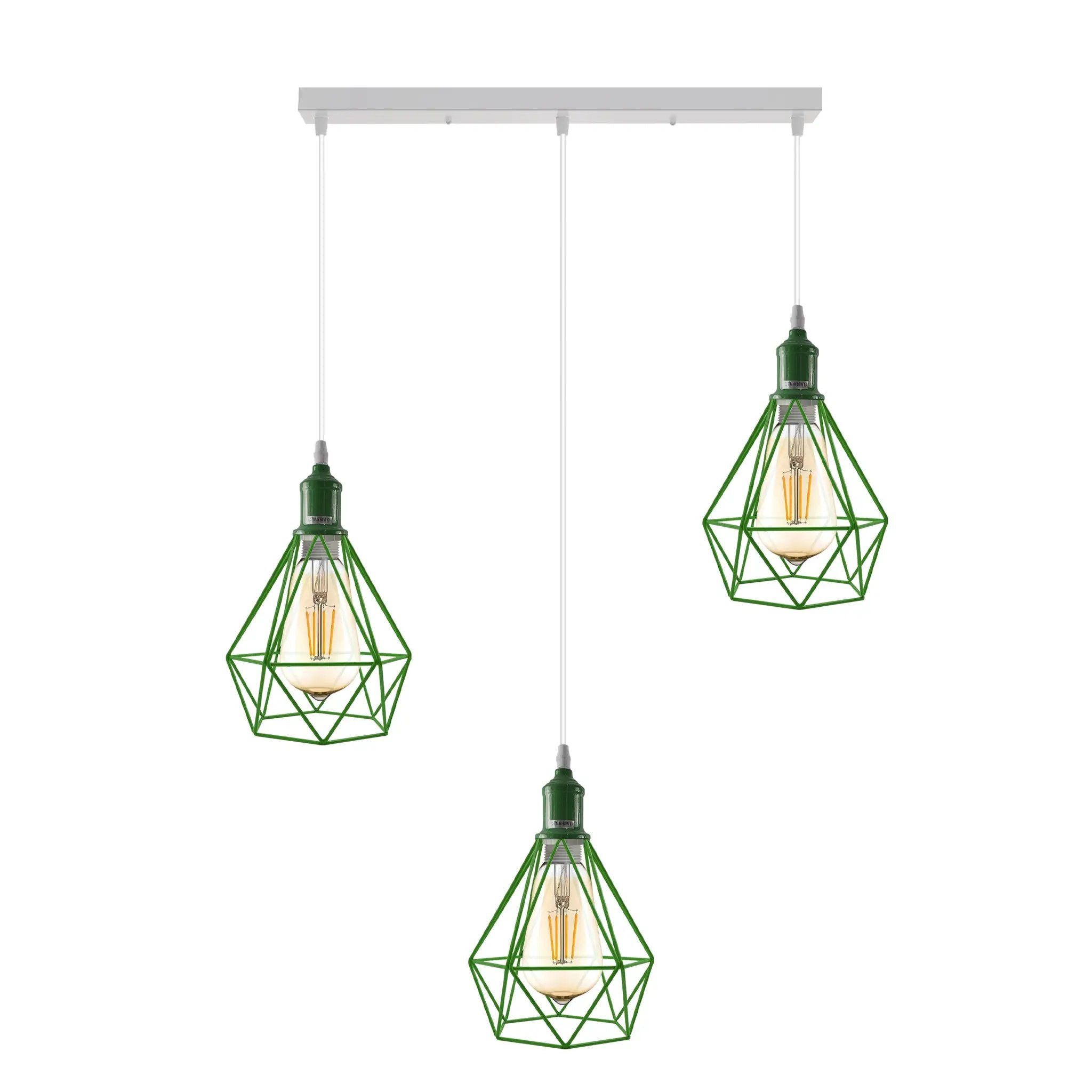 Un-branded Pendant Industrial Ceiling Light Fitting, Metal Open Style Vintage Lamp Shade - Pendant Lights