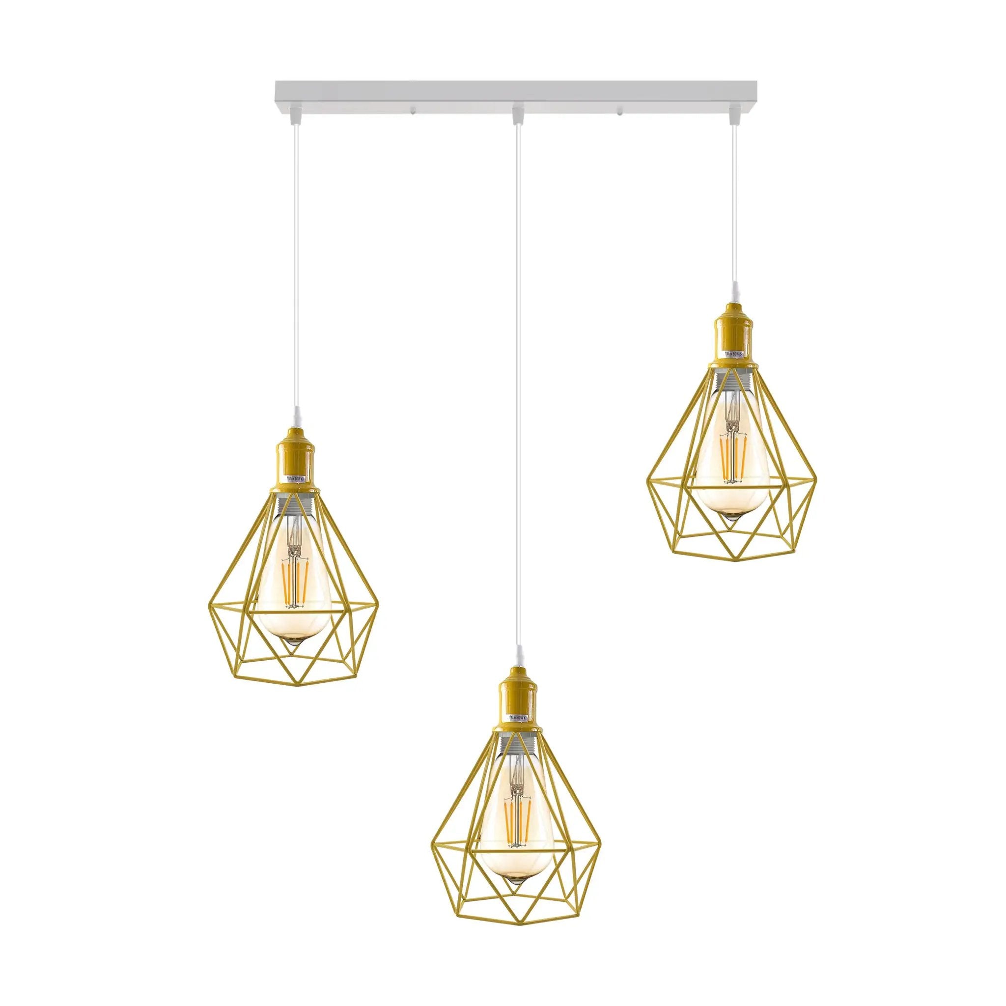 Un-branded Pendant Industrial Ceiling Light Fitting, Metal Open Style Vintage Lamp Shade - Pendant Lights