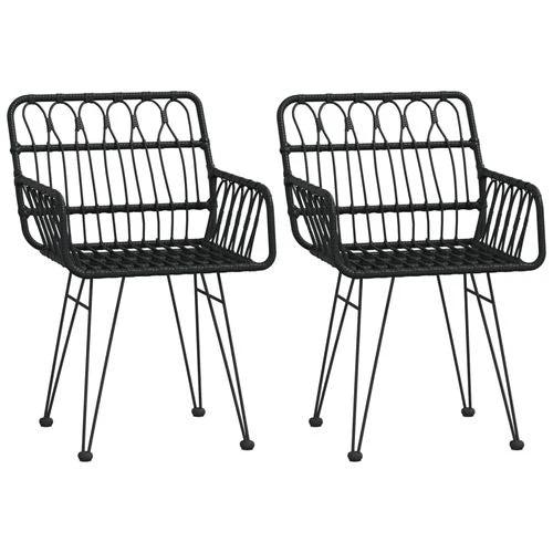 vidaXL vidaXL 7 Piece Garden Dining Set with Weather Resistant Poly Rattan for Outdoor Entertaining - Garden Set