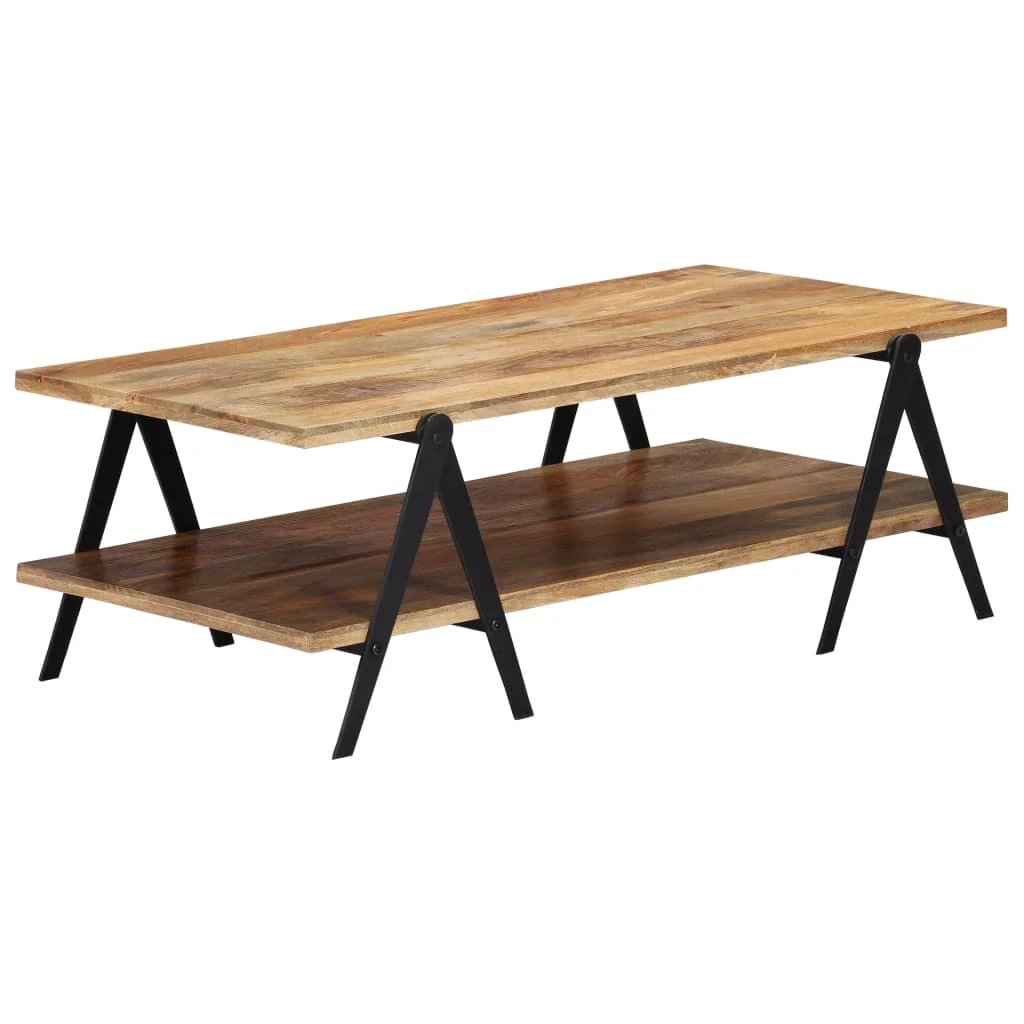 vidaXL VidaXL Coffee Table 115x60x40 Rustic MangoWood - Coffee Table