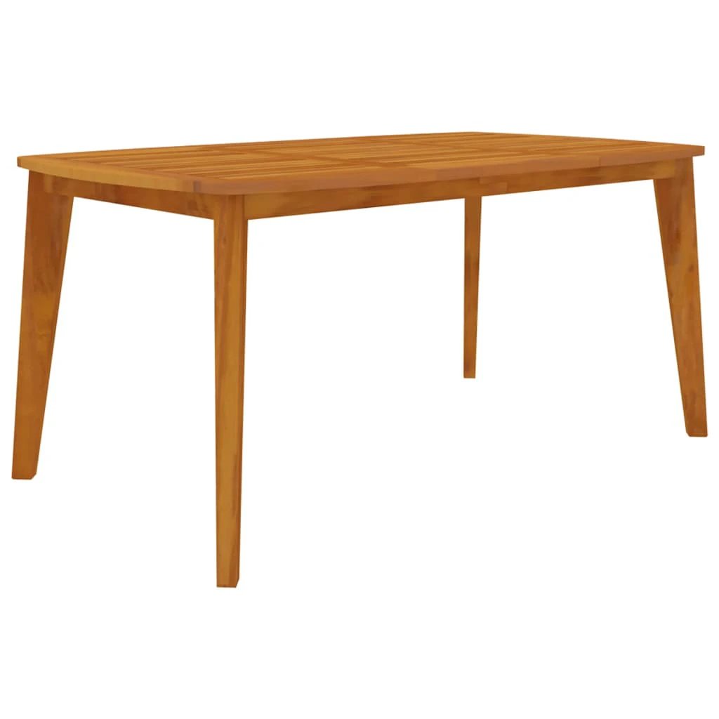 vidaXL Garden Table 160x90x75 cm Solid Wood Acacia by vidaXL