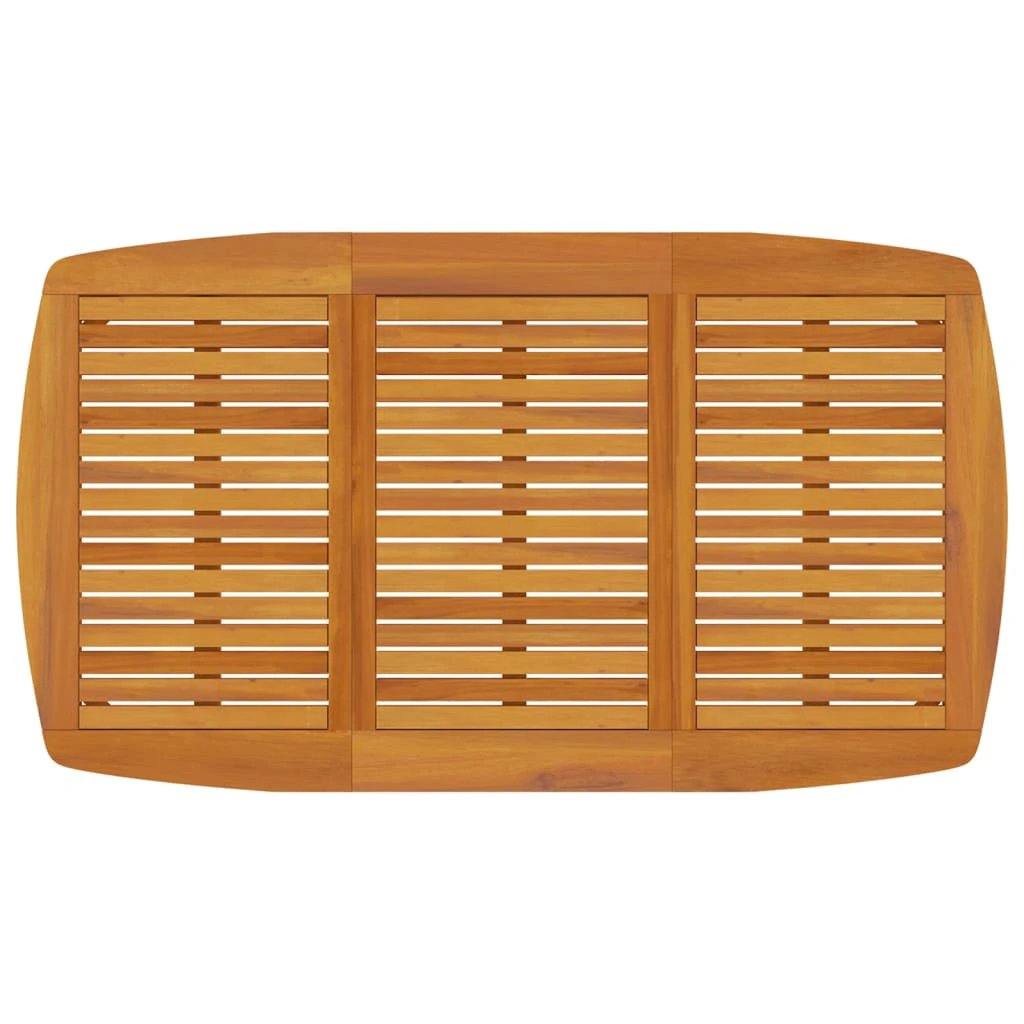 vidaXL Garden Table 160x90x75 cm Solid Wood Acacia by vidaXL
