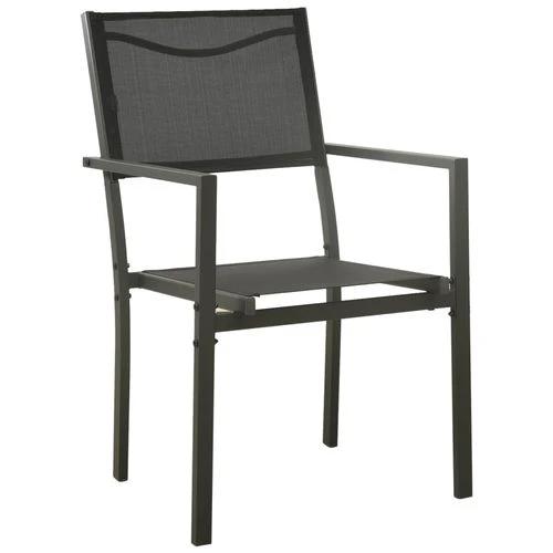 vidaXL 3 Piece Outdoor Dining Set with Durable Steel Frame and Stylish Design for Garden Enthusiasts by vidaXL