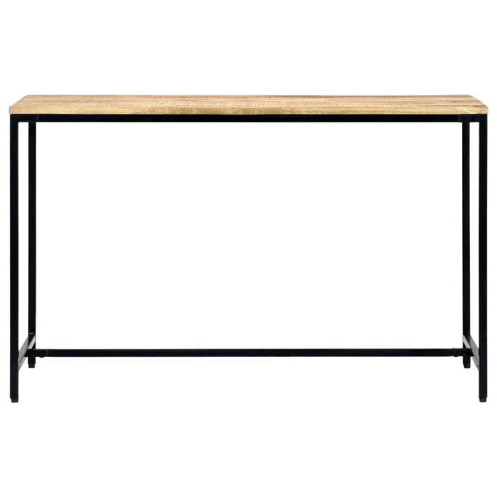 vidaXL Dining Table 180x90x75 cm Solid Rough Mango Wood by vidaXL