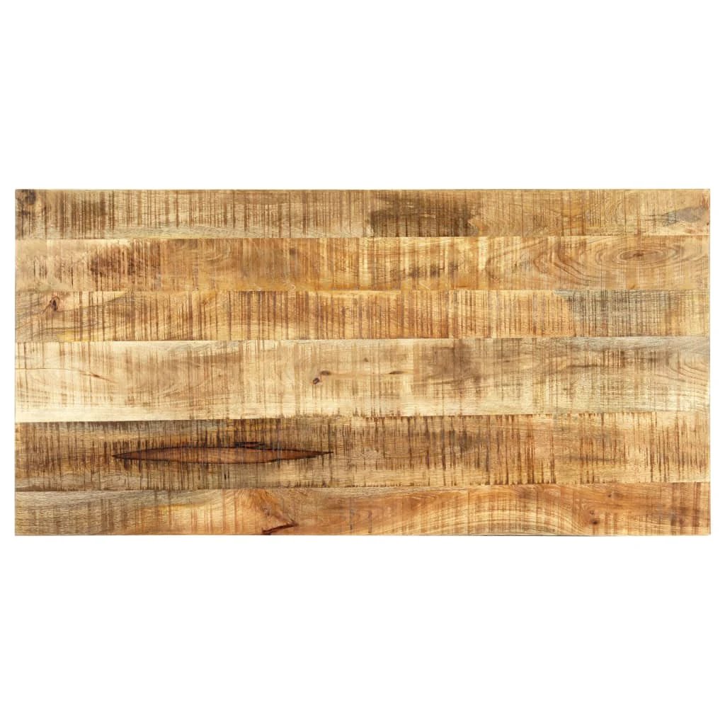 vidaXL vidaXL Dining Table 180x90x75 cm Solid Rough Mango Wood - Dining Table