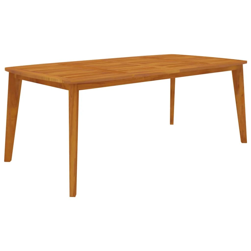 vidaXL Garden Table 160x90x75 cm Solid Wood Acacia by vidaXL