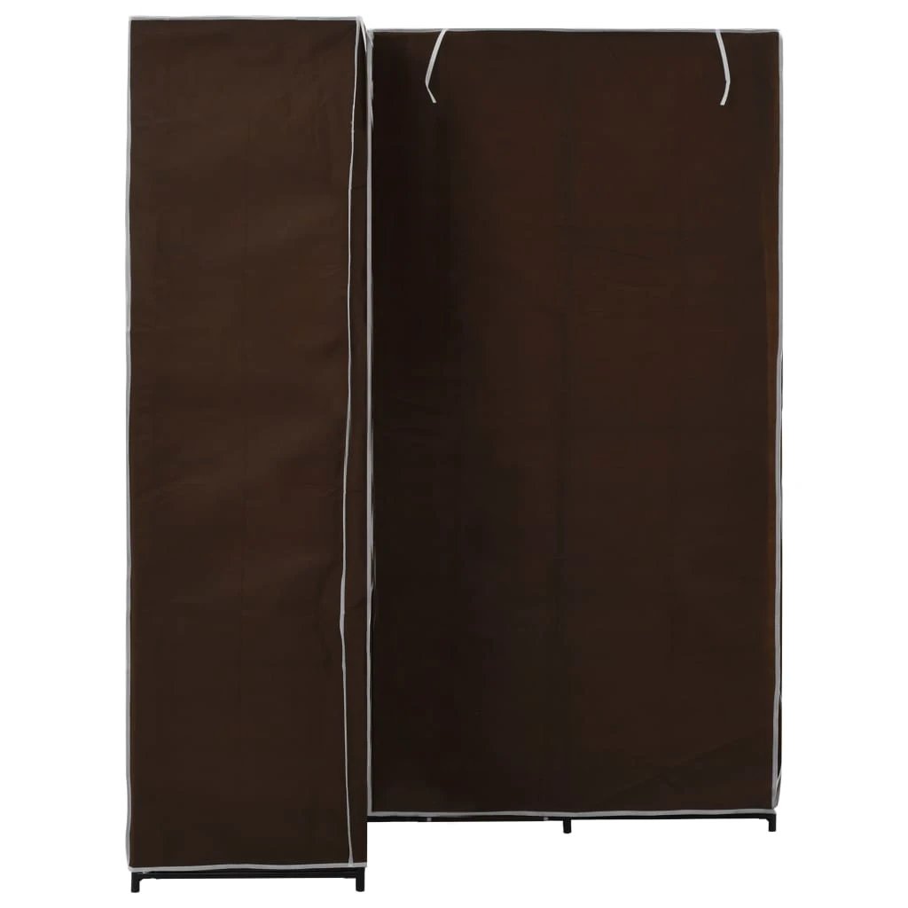 VidaXL Corner Wardrobe 130x87x169 Iron Frame Bedroom by vidaXL