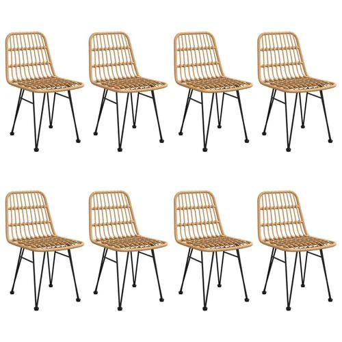 vidaXL vidaXL 3 Piece Garden Dining Set with Weather Resistant PE Rattan for Outdoor Dining Enthusiasts - Garden Set