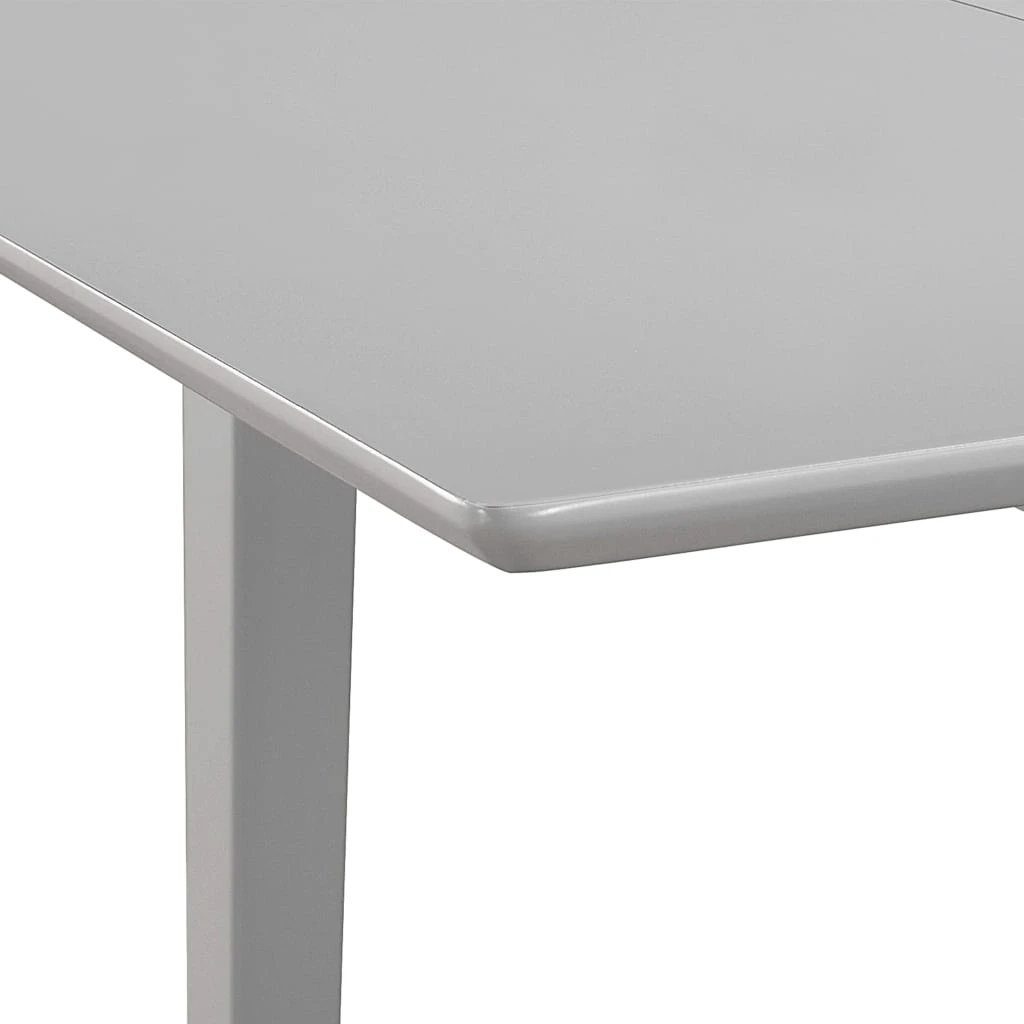 vidaXL vidaXL Extendable Dining Table White (80-120)x80x74 cm MDF - Uncategorized Dining Table