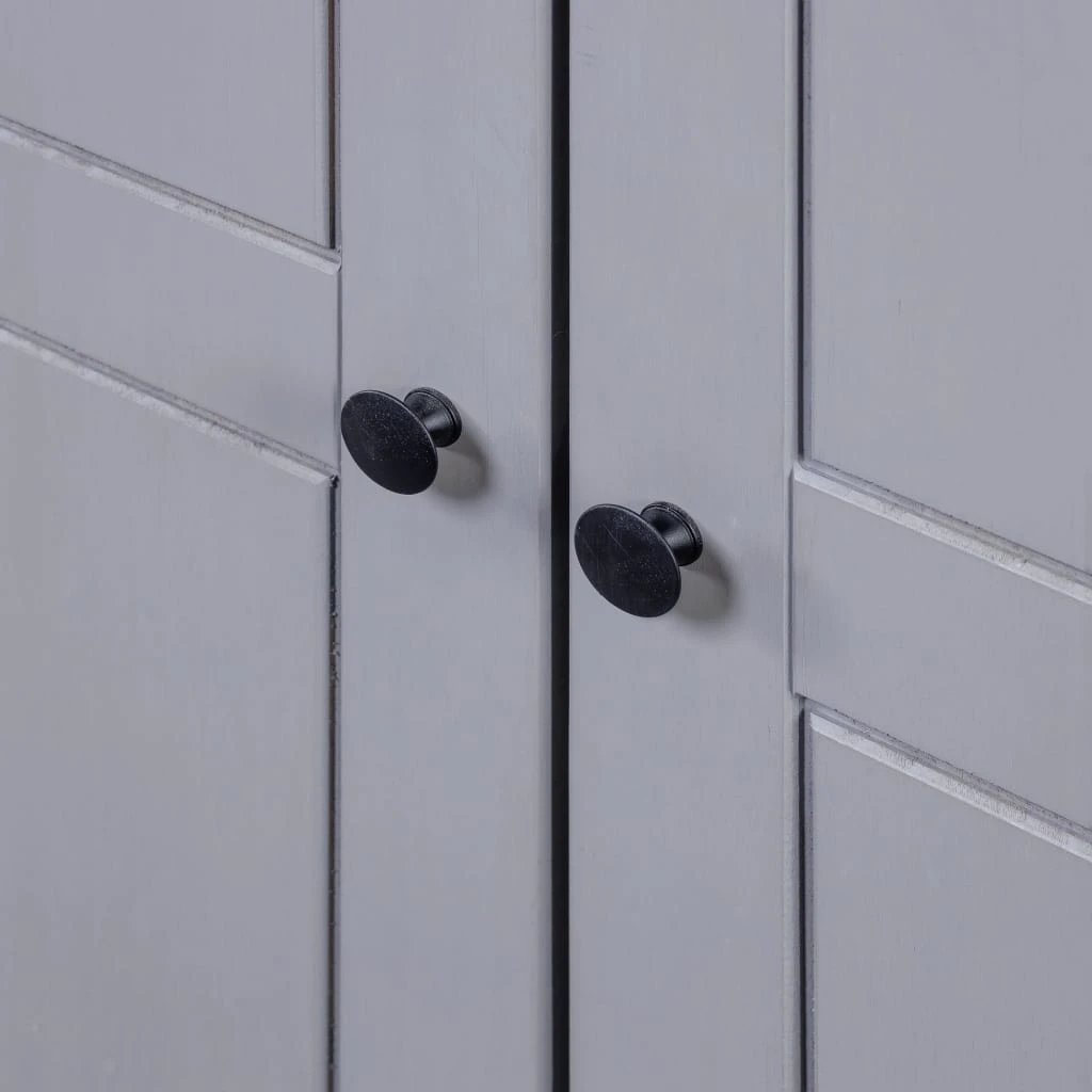 vidaXL vidaXL 3-Door Wardrobe 118x50x171.5 cm Pine Panama Range - Wardrobe