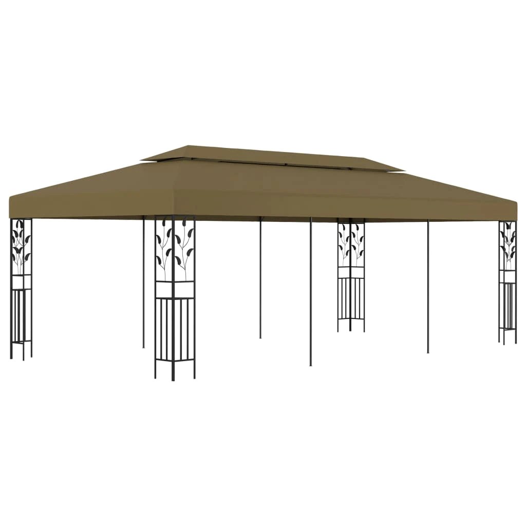 vidaXL Gazebo 3x6 m Anthracite by vidaXL