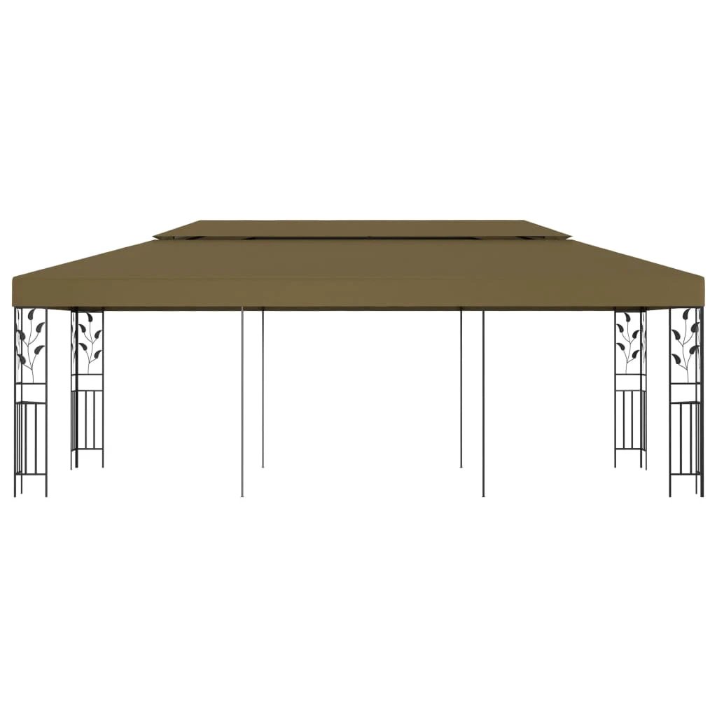 vidaXL vidaXL Gazebo 3x6 m Anthracite - Gazebos