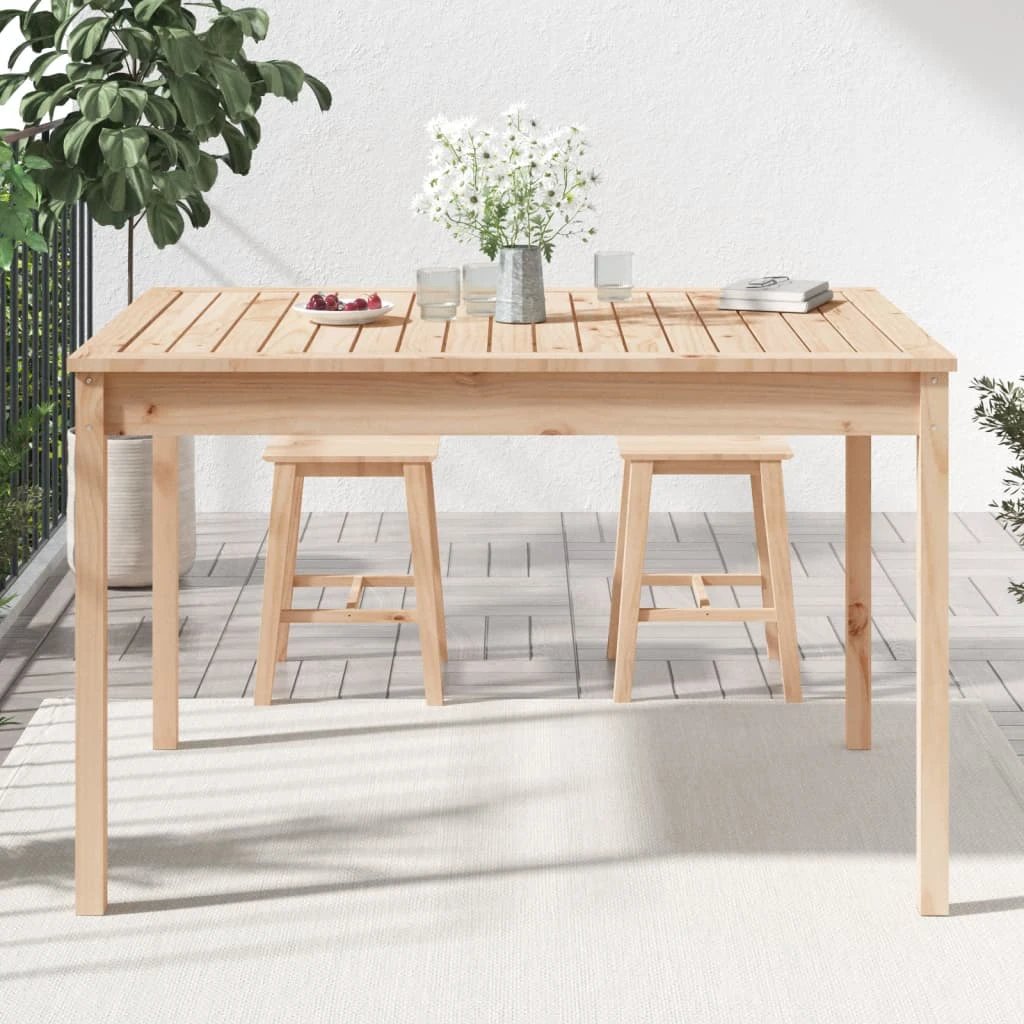 vidaXL Garden Table 82.5x82.5x76 cm Solid Wood Pine by vidaXL
