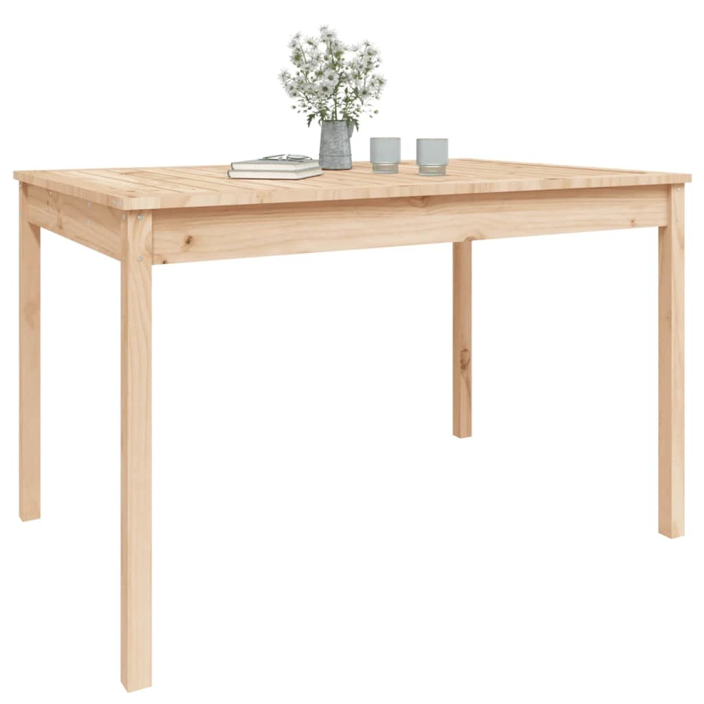 vidaXL Garden Table 82.5x82.5x76 cm Solid Wood Pine by vidaXL