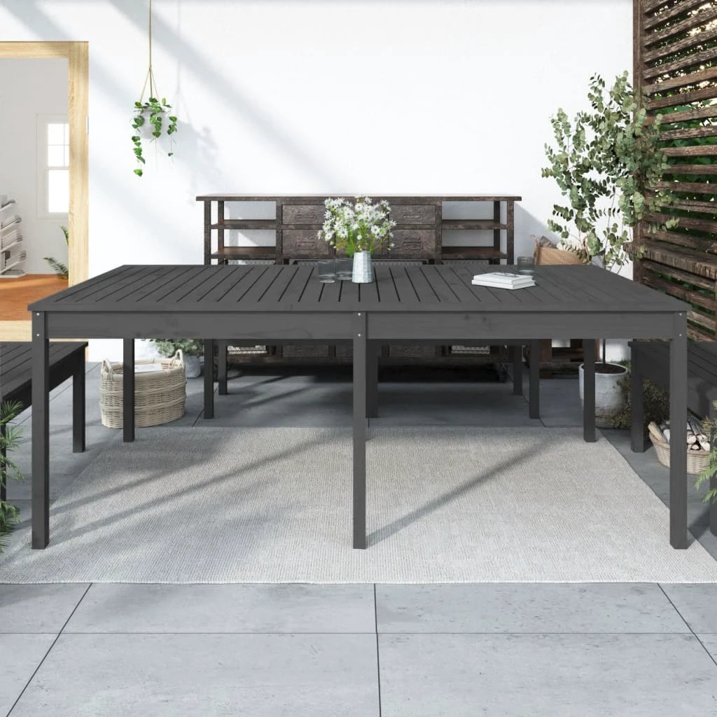 vidaXL vidaXL Garden Table 82.5x82.5x76 cm Solid Wood Pine - Garden Table