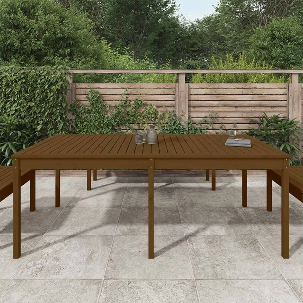 vidaXL vidaXL Garden Table 82.5x82.5x76 cm Solid Wood Pine - Garden Table