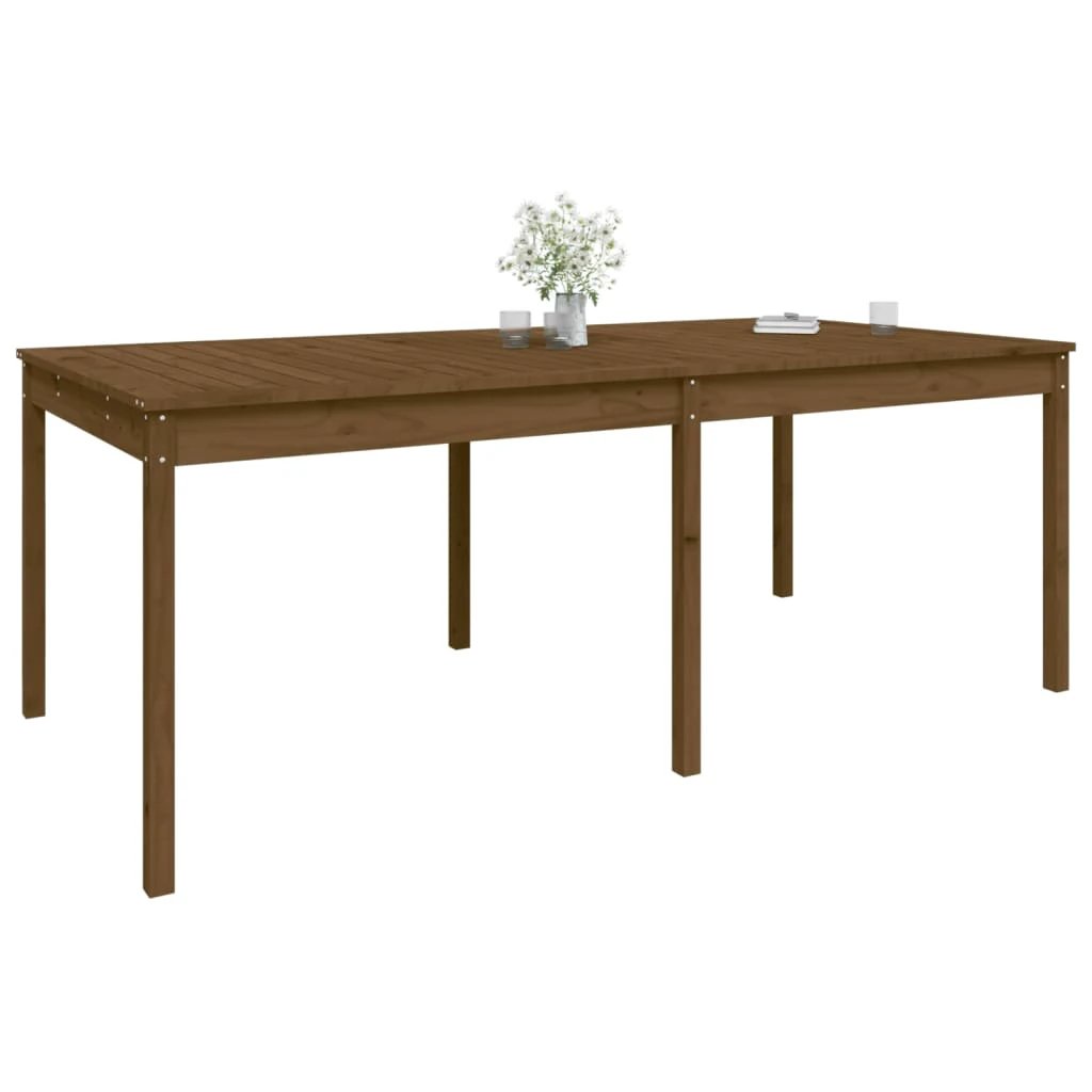 vidaXL vidaXL Garden Table 82.5x82.5x76 cm Solid Wood Pine - Garden Table