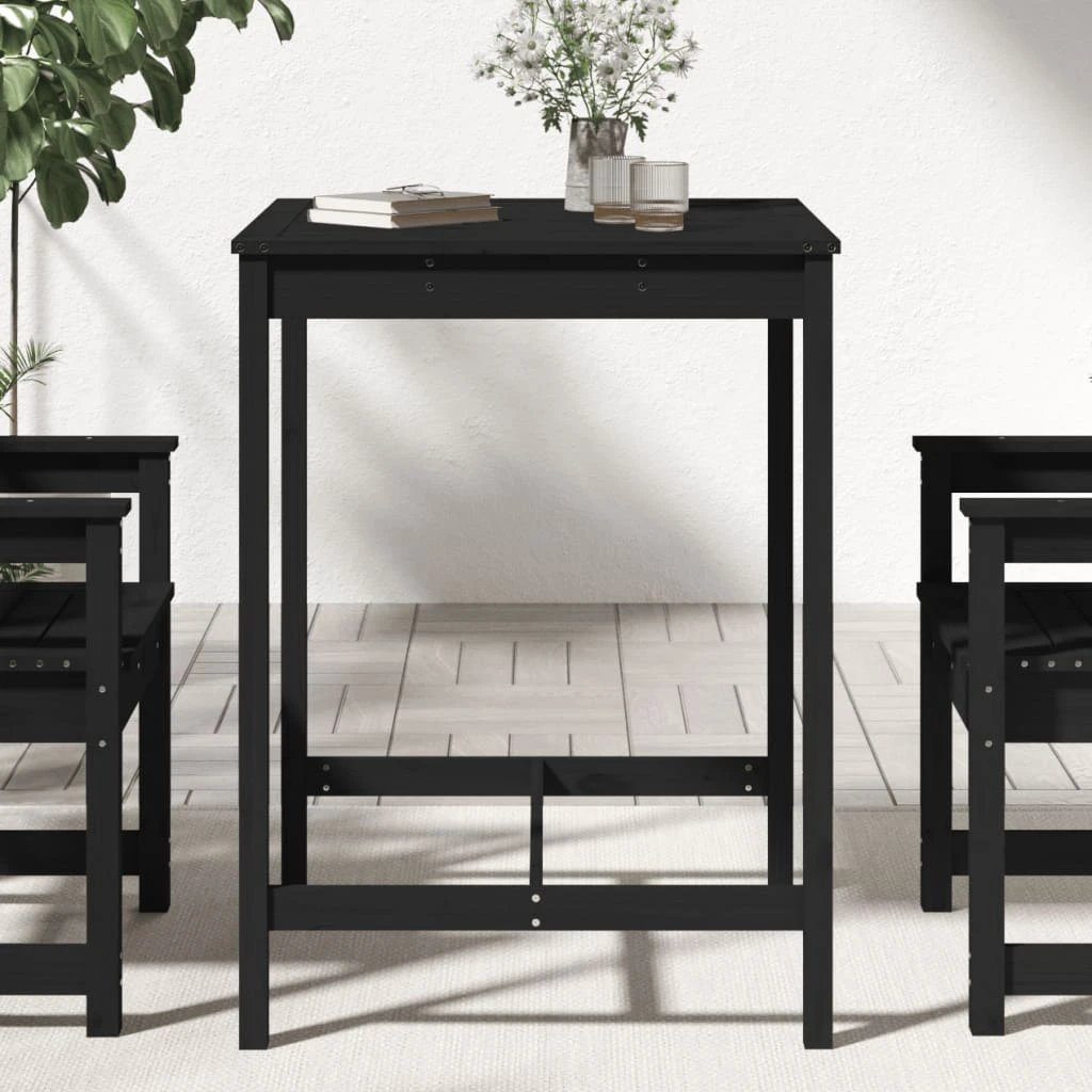 vidaXL vidaXL Garden Table 82.5x82.5x110 cm Solid Wood Pine - Garden Table