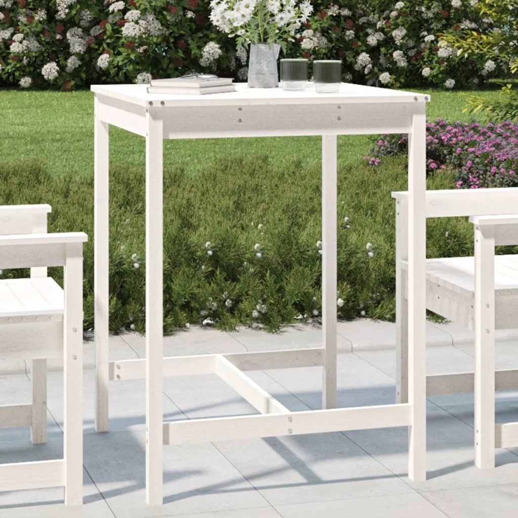 vidaXL vidaXL Garden Table 82.5x82.5x110 cm Solid Wood Pine - Garden Table