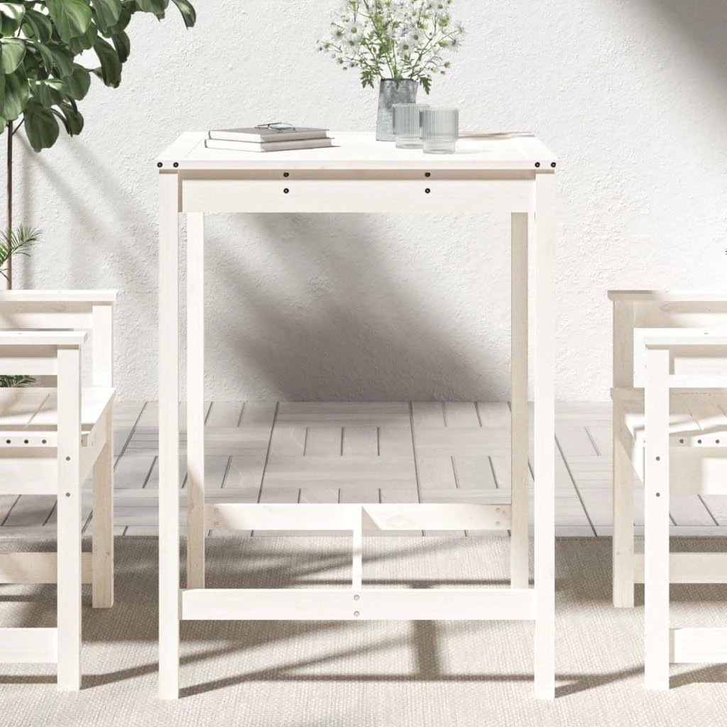 vidaXL vidaXL Garden Table 82.5x82.5x110 cm Solid Wood Pine - Garden Table