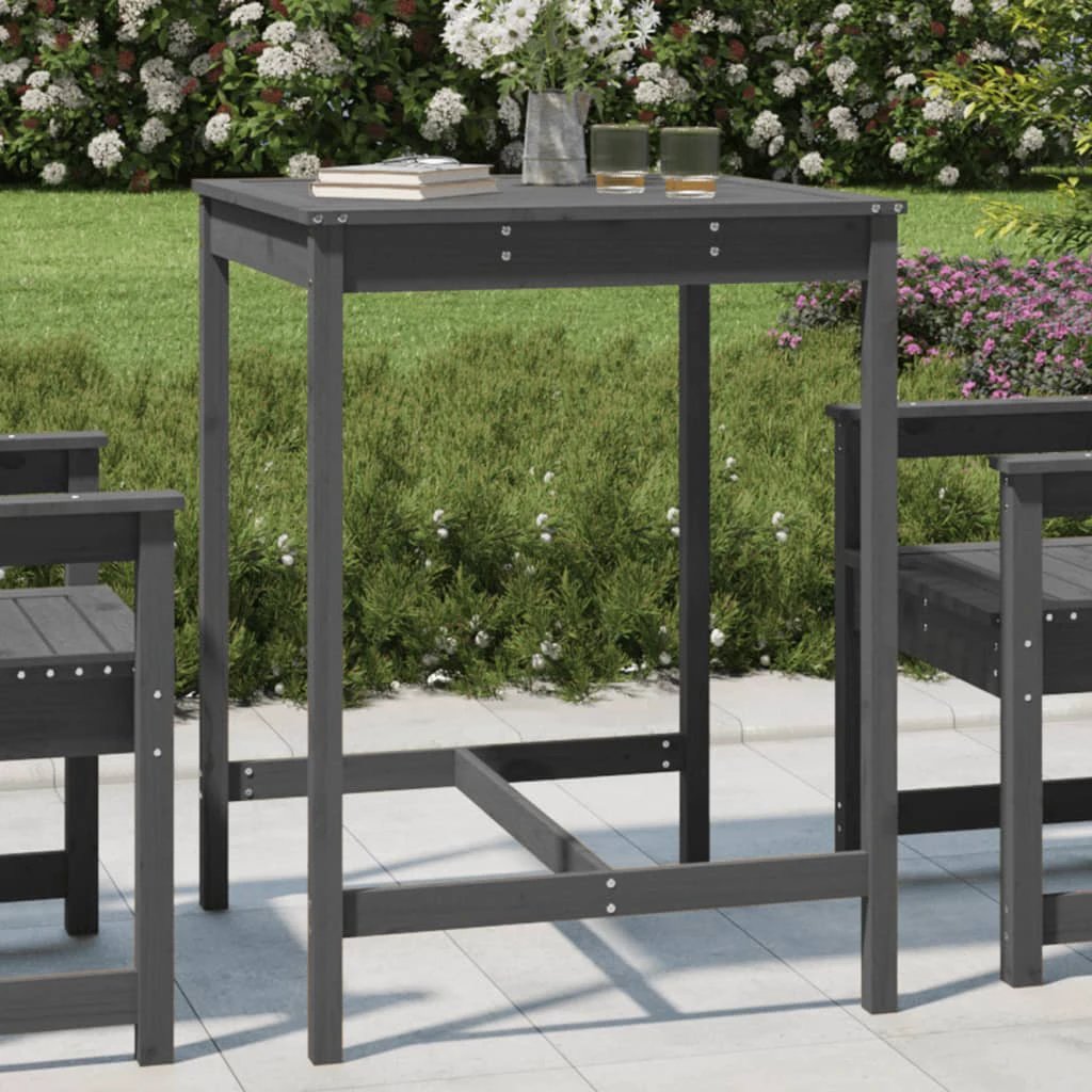 vidaXL vidaXL Garden Table 82.5x82.5x110 cm Solid Wood Pine - Garden Table