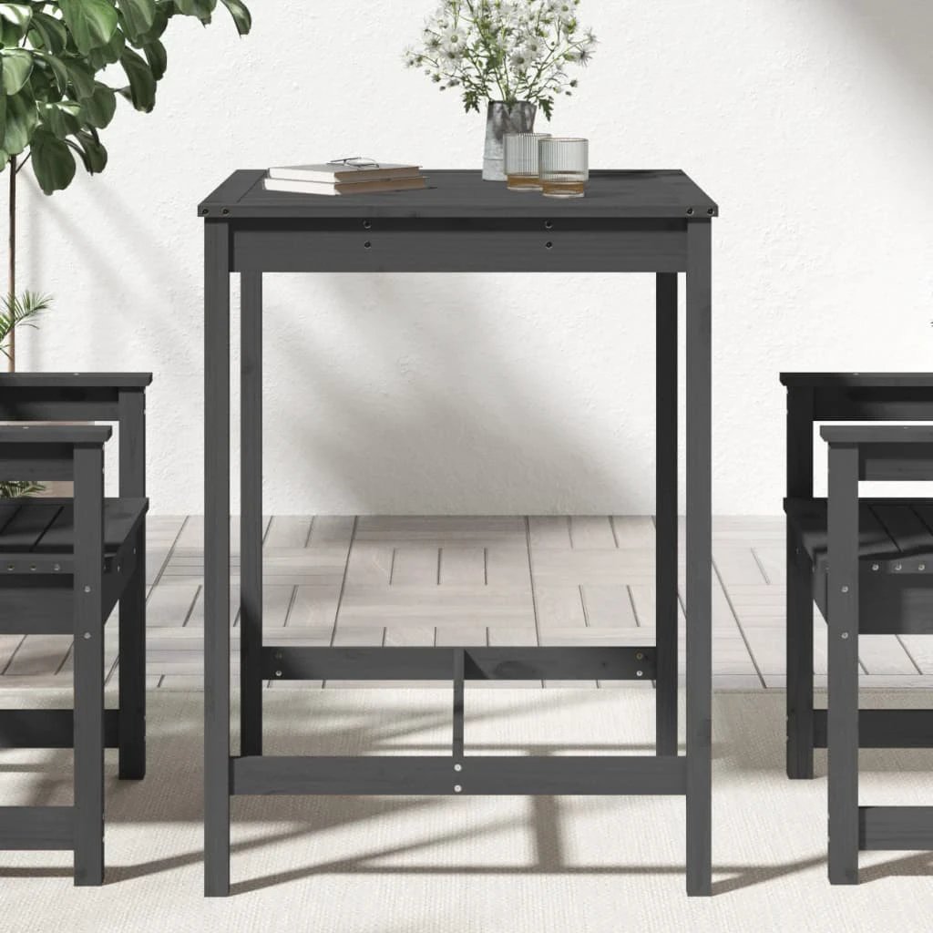 vidaXL vidaXL Garden Table 82.5x82.5x110 cm Solid Wood Pine - Garden Table