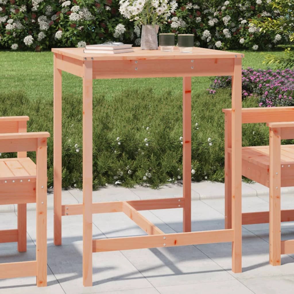 vidaXL Garden Table 82.5x82.5x110 cm Solid Wood Pine by vidaXL