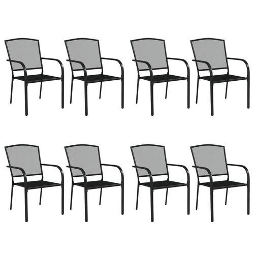 vidaXL vidaXL 3 Piece Garden Dining Set Anthracite Steel with Durable Powder Coating for Outdoor Entertaining - Garden Set