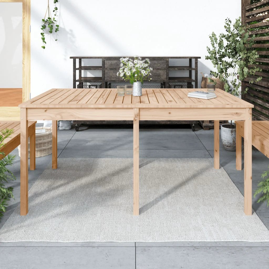 vidaXL Garden Table 82.5x82.5x76 cm Solid Wood Pine by vidaXL