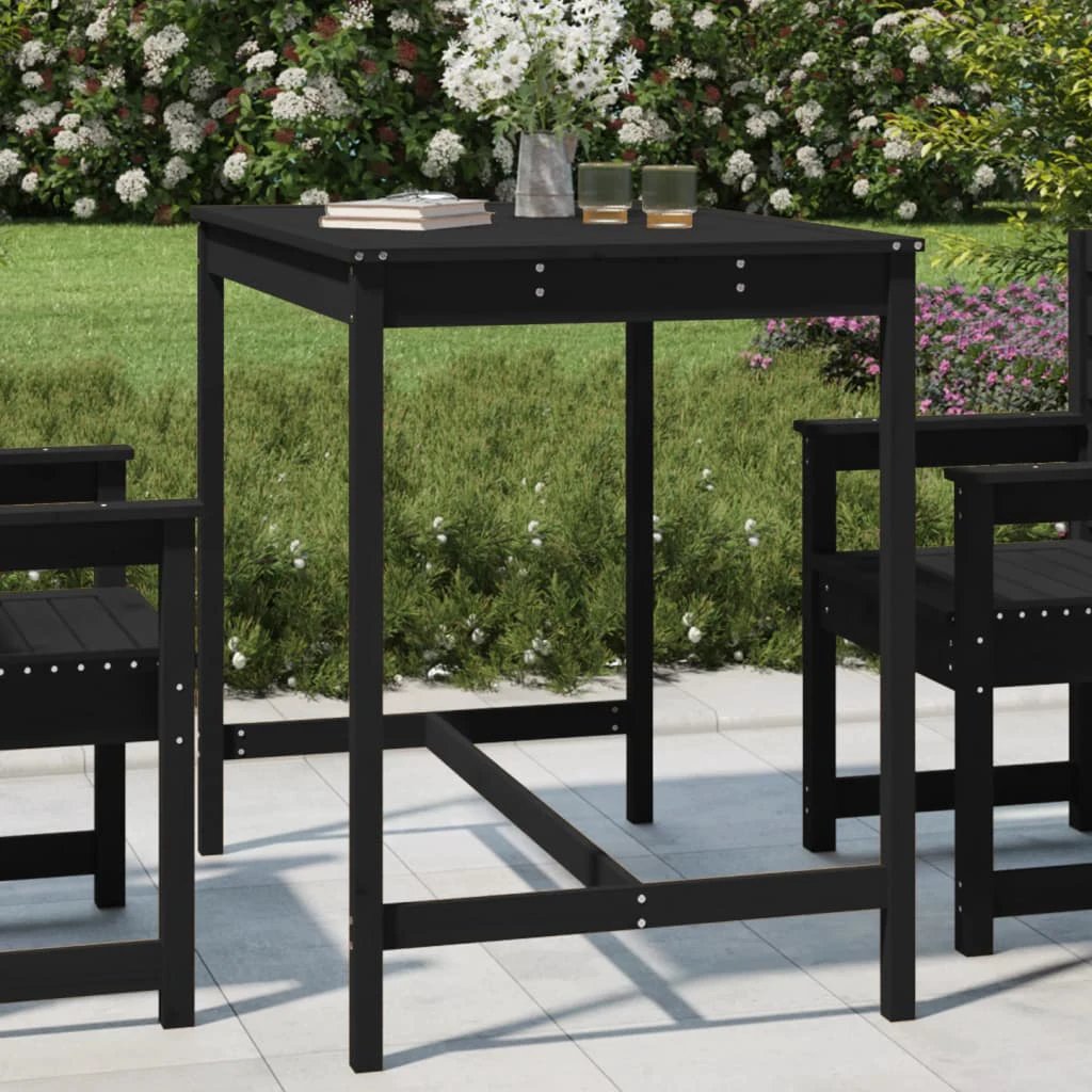 vidaXL Garden Table 82.5x82.5x110 cm Solid Wood Pine by vidaXL
