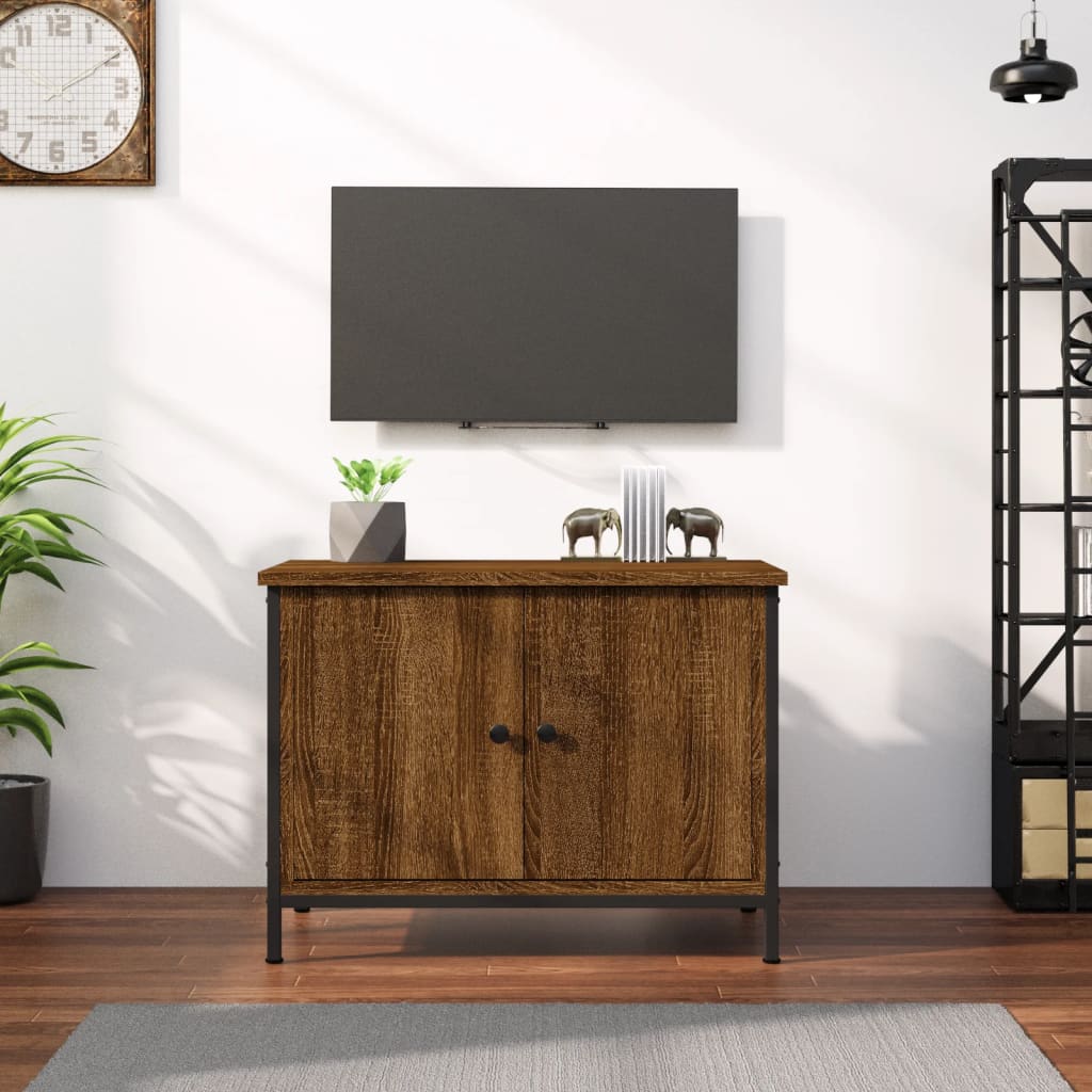 vidaXL VidaXL TV Cabinet with Doors 102x35x45 cm Engineered Wood for Living Room Media Center - TV Unit