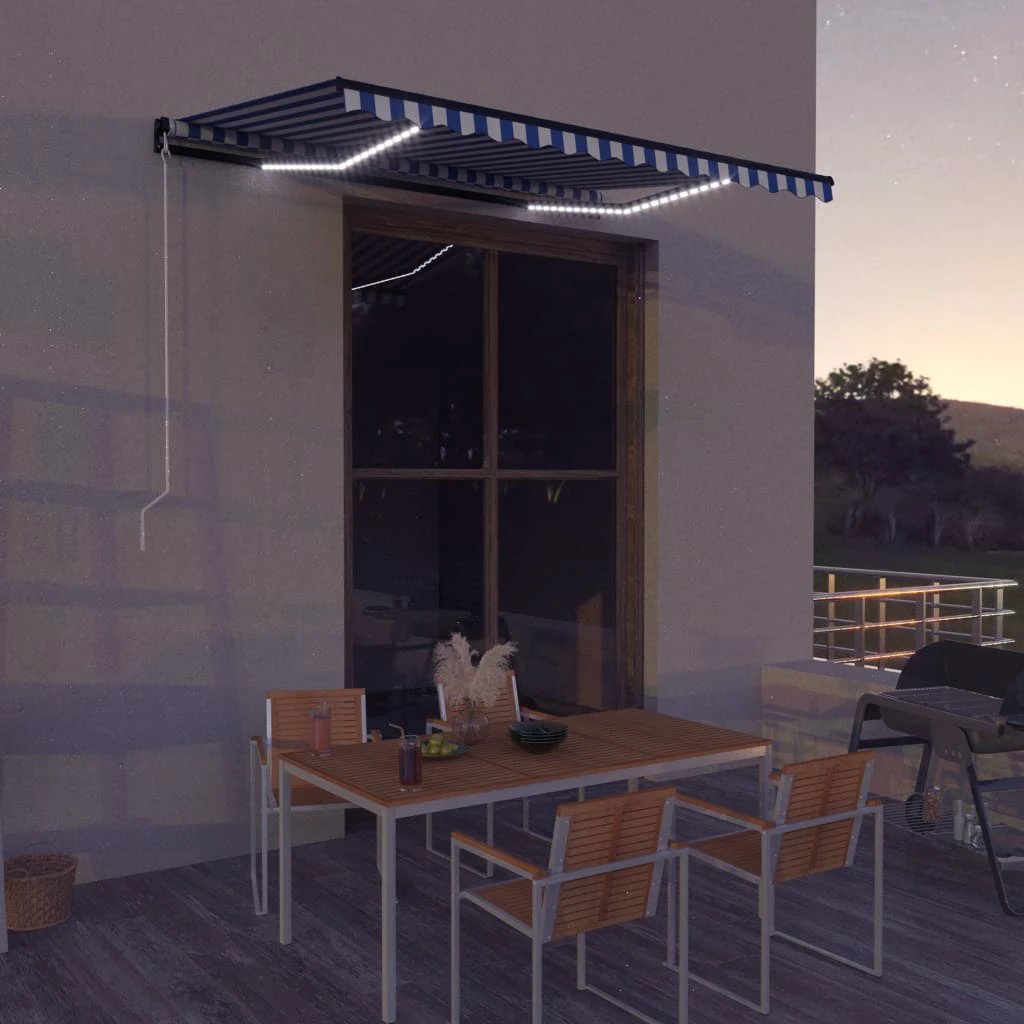 vidaXL vidaXL Awning 300x250 cm LED Patio - Cover
