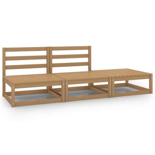 vidaXL Garden Corner Sofa Set with Modular Design for Outdoor Relaxation and Family Gatherings by vidaXL