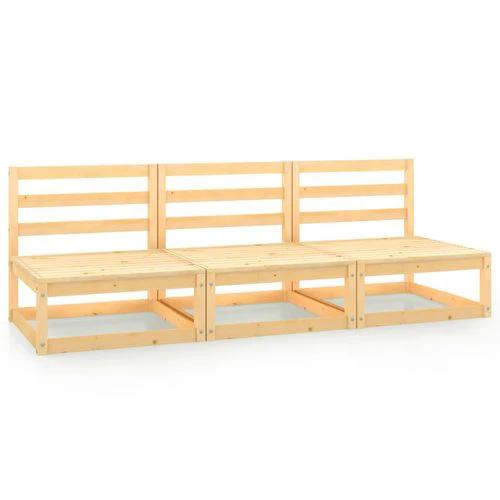 vidaXL Garden Corner Sofa Set with Modular Design for Outdoor Relaxation and Family Gatherings by vidaXL