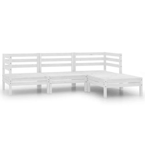 vidaXL vidaXL Modular Corner Sofa 150x150 cm Solid Pinewood with Sturdy Design for Outdoor Relaxation - Garden Sofa Sets
