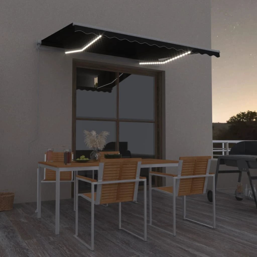 vidaXL vidaXL Awning 300x250 cm LED Patio - Cover