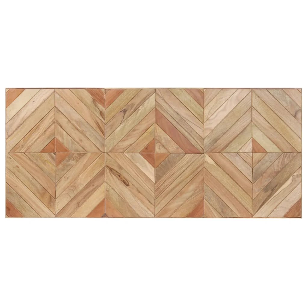 vidaXL Dining Table 120x60x76 cm Solid Acacia and Mango Wood by vidaXL