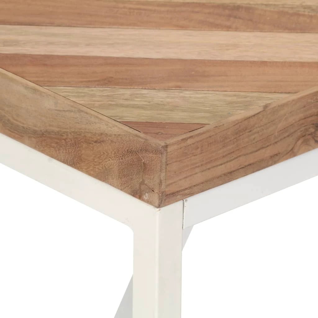 vidaXL Dining Table 120x60x76 cm Solid Acacia and Mango Wood by vidaXL