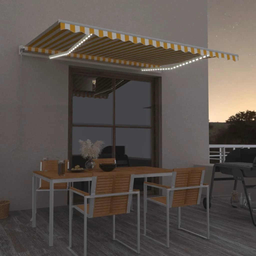 vidaXL vidaXL Awning 300x250 cm LED Patio - Cover