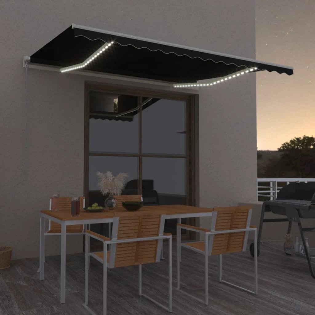 vidaXL vidaXL Awning 300x250 cm LED Patio - Cover