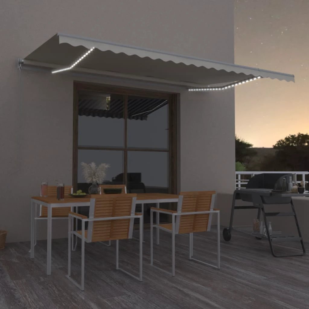 vidaXL vidaXL Awning 300x250 cm LED Patio - Cover