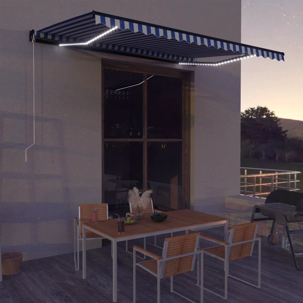 vidaXL vidaXL Awning 300x250 cm LED Patio - Cover