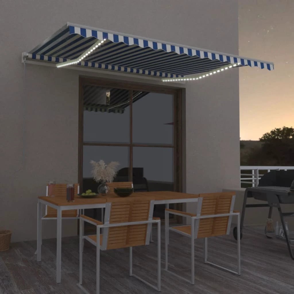 vidaXL vidaXL Awning 300x250 cm LED Patio - Cover