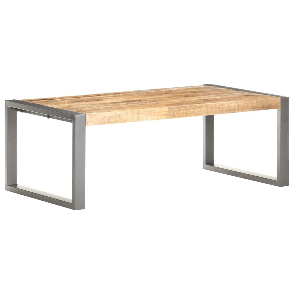 VidaXL Coffee Table 110x60x40 Cm Solid Wood Sheesham Finish For Living Room Decor by vidaXL