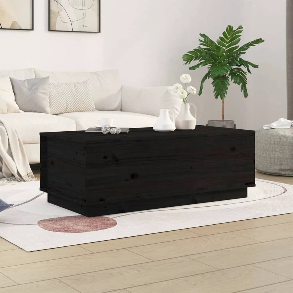 VidaXL Coffee Table 100x50x35 cm Solid Pine Lift Top by vidaXL