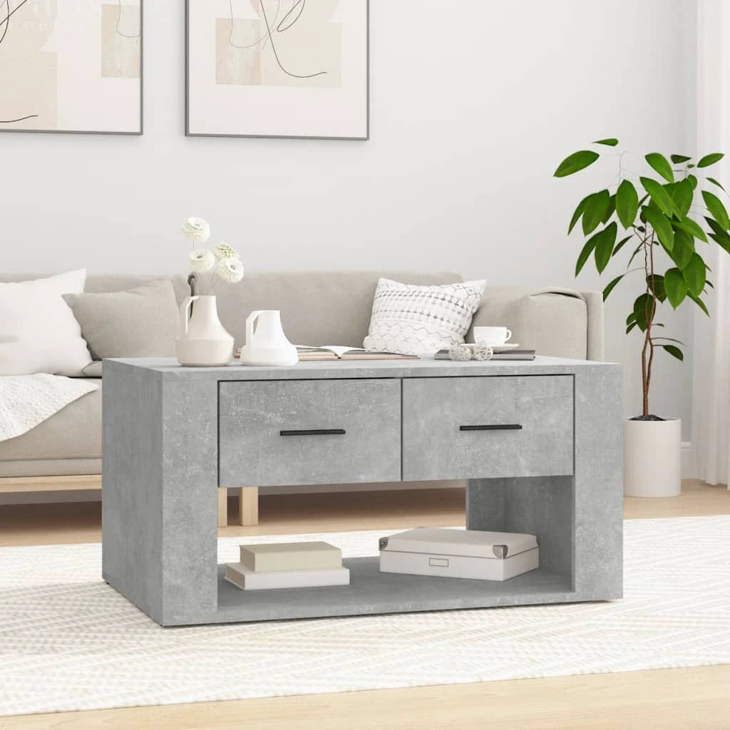 VidaXL Coffee Table 80x50x40 Engineered Wood by vidaXL